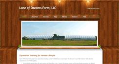 Desktop Screenshot of laneofdreams.com